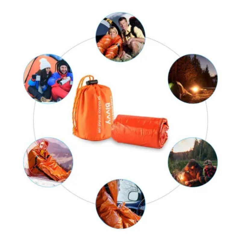 Dual-use Car & Outdoor Emergency Bivvy
