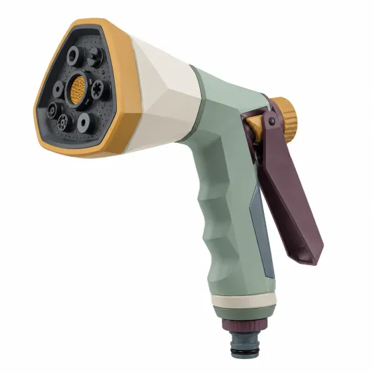 Pistola de Riego de Jardín Multimodo Verde/Marrón-meubrixa