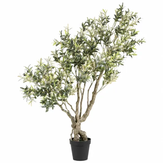 Árbol Decorativo Artificial con Flores Variadas-cozyfetra