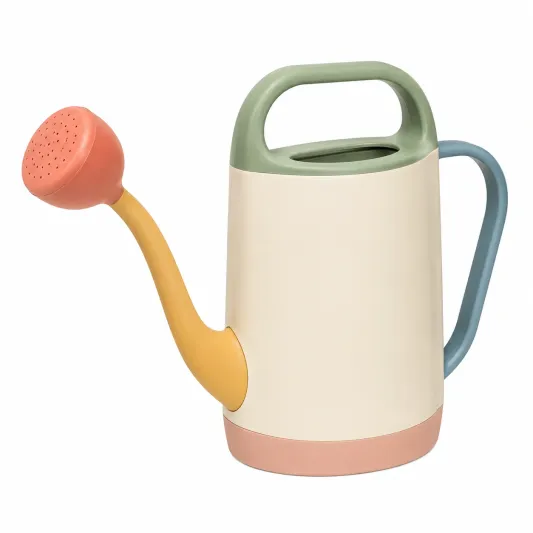Regadera de Jardín Multicolor 1.5L con Mango Ergonómico-cozyfetra