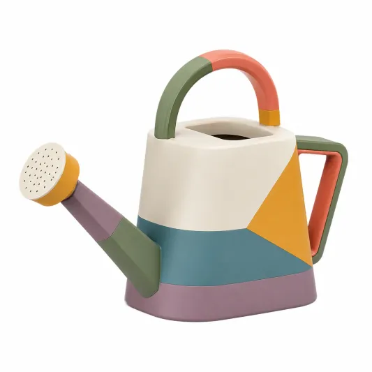 Regadera Multicolor Ergonómica de 1L para Jardinería-cozyfetra