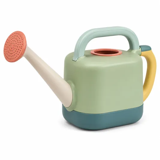 Comedero Colgante Hexagonal Verde y Dorado para Pájaros-cozyfetra