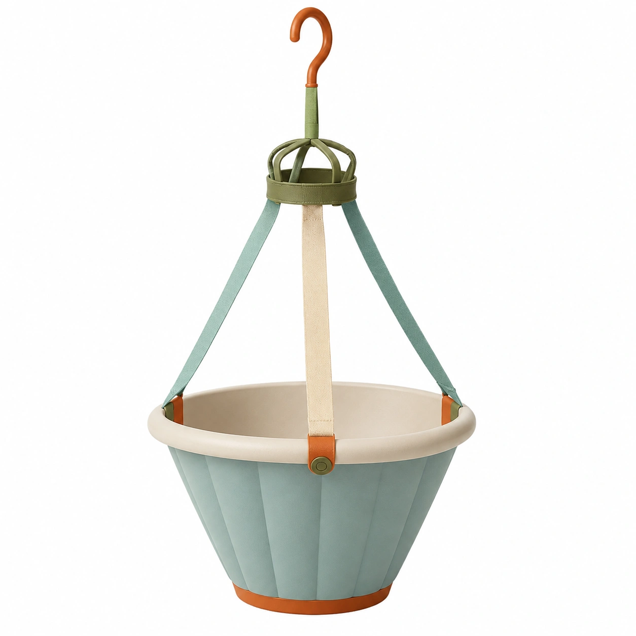Maceta Colgante de Cerámica Multicolor 20x15cm-ulqernova