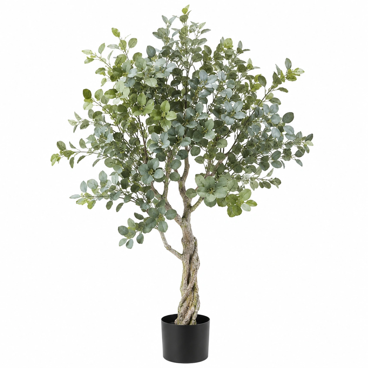 Árbol Artificial de Eucalipto con Maceta 150 cm Verde-ulqernova