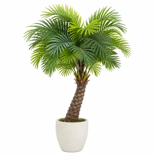Árbol Artificial de Olivo con Maceta 150cm Verde/Negro-ulqernova