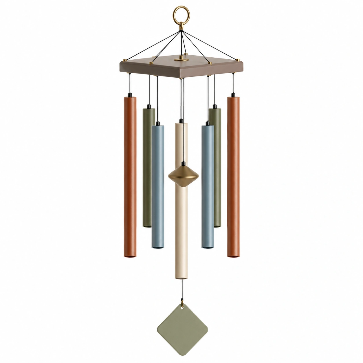 Campanillas de Viento Multicolor para Exterior 90 cm-ulqernova