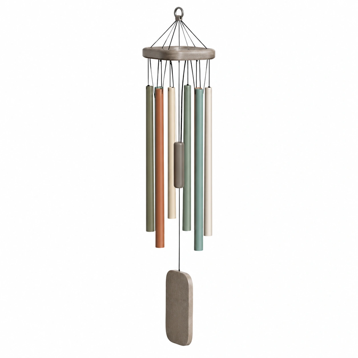 Campanilla de Viento Multicolor de 70cm para Exterior-ulqernova