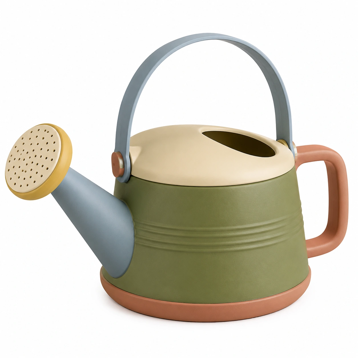 Regadera de Jardín Multicolor 2L con Asa Ergonómica-ulqernova