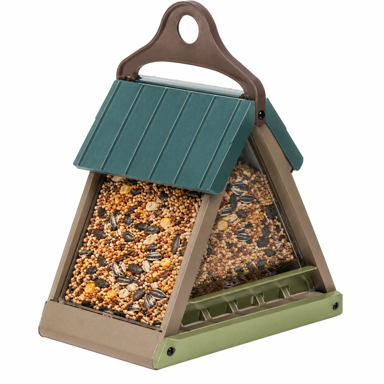 Comedero colgante para pájaros multicolor-ulqernova