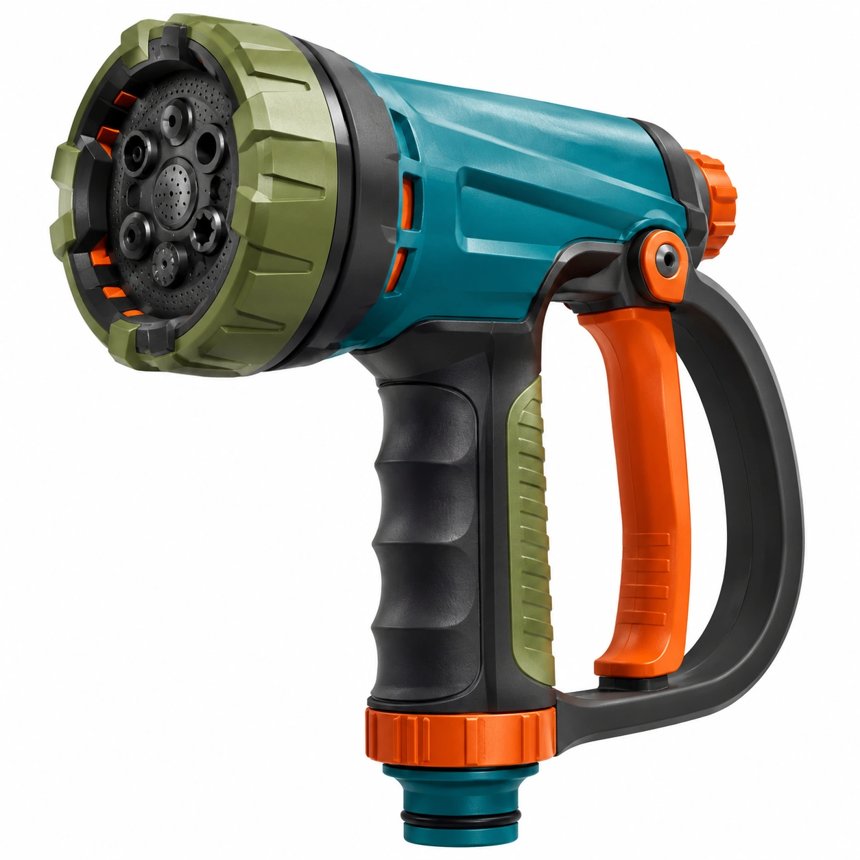 Pistola de Riego con Modos Ajustables Multicolor-ulqernova