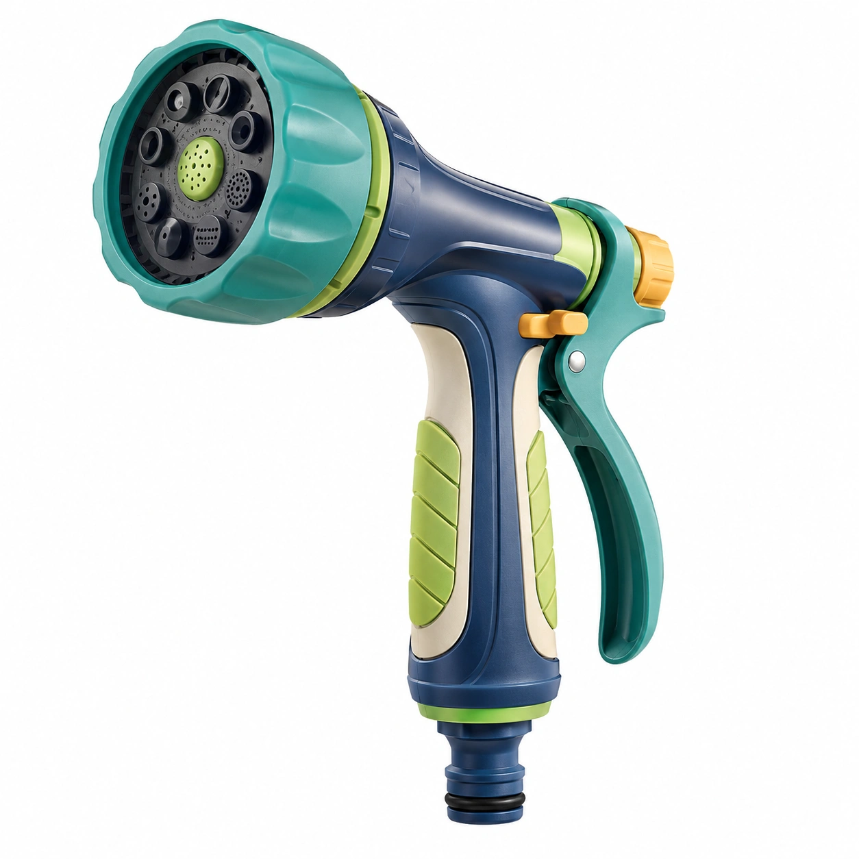 Boquilla de Riego Multimodal Azul/Verde/Naranja-ulqernova