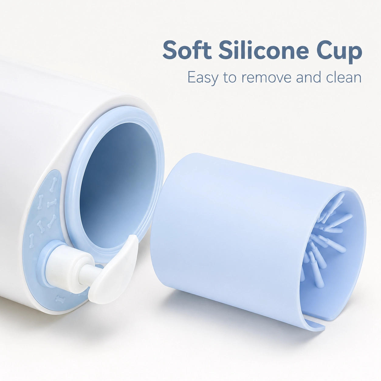 Automatic Dog Paw Cleaner with Built-In Pump