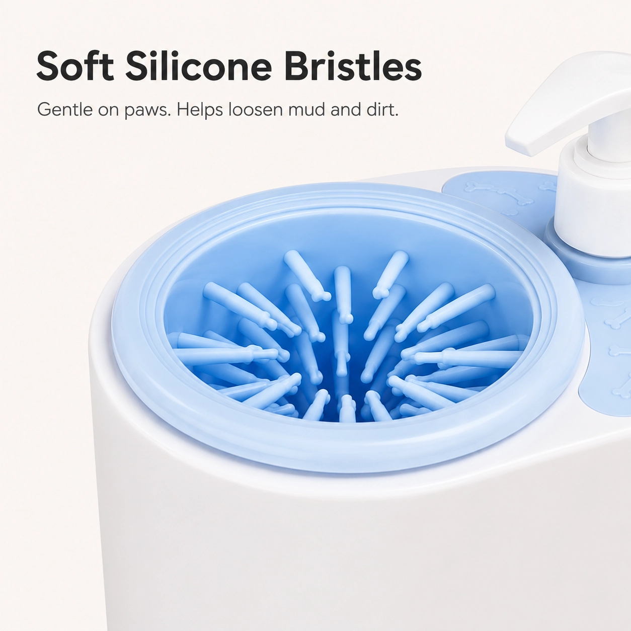 Automatic Dog Paw Cleaner with Built-In Pump