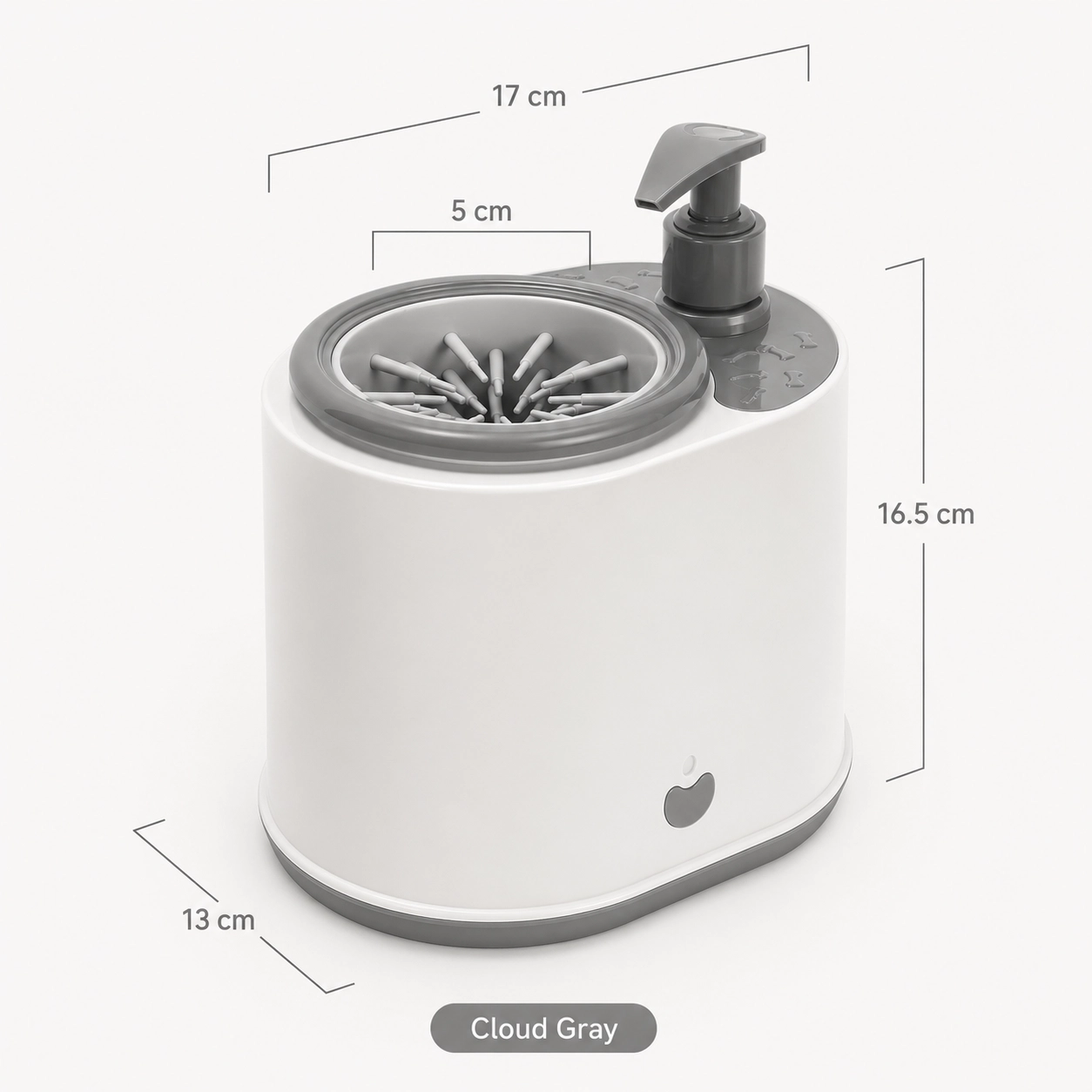 Automatic Dog Paw Cleaner with Built-In Pump