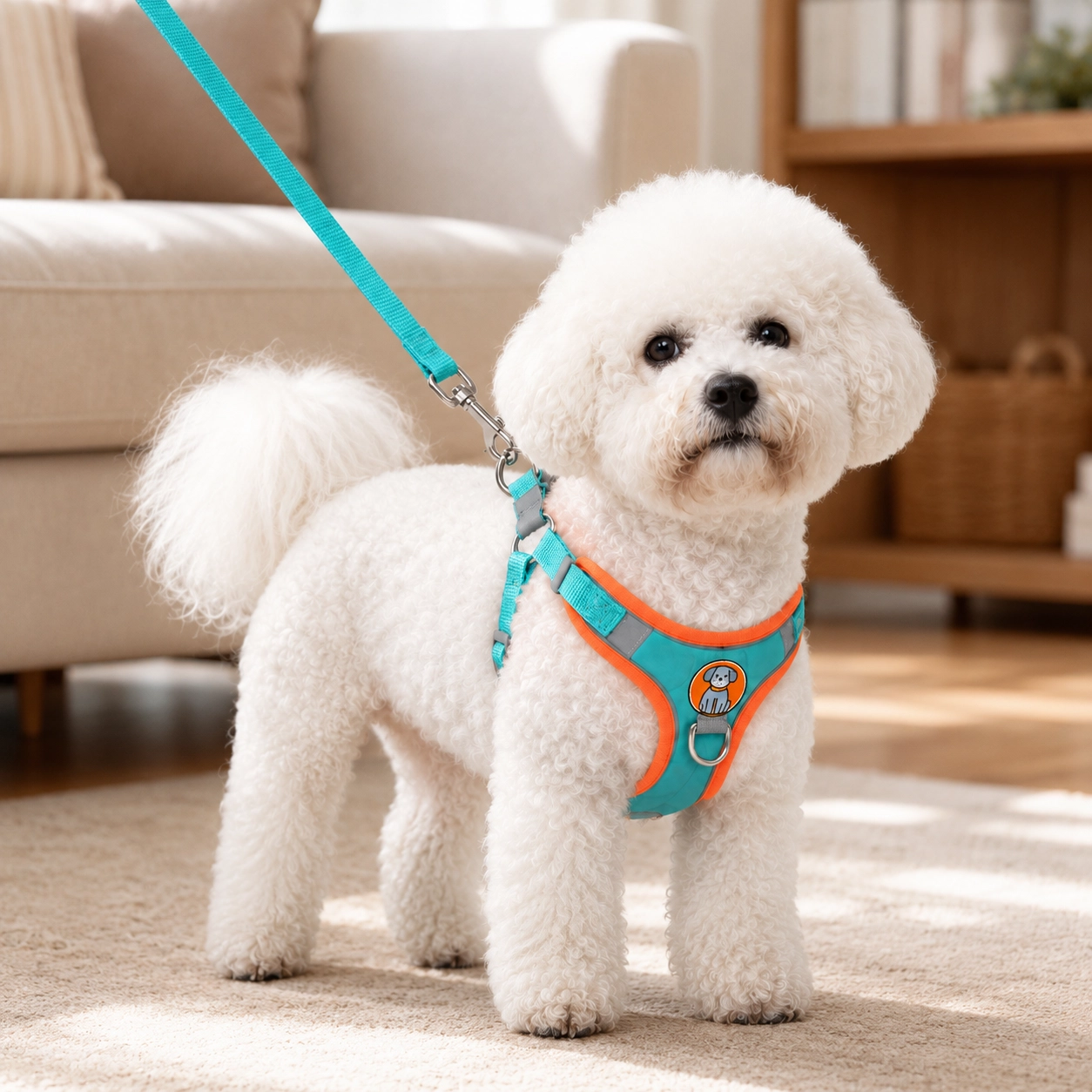 No Pull Dog Harness – Reflective Adjustable Pet Vest