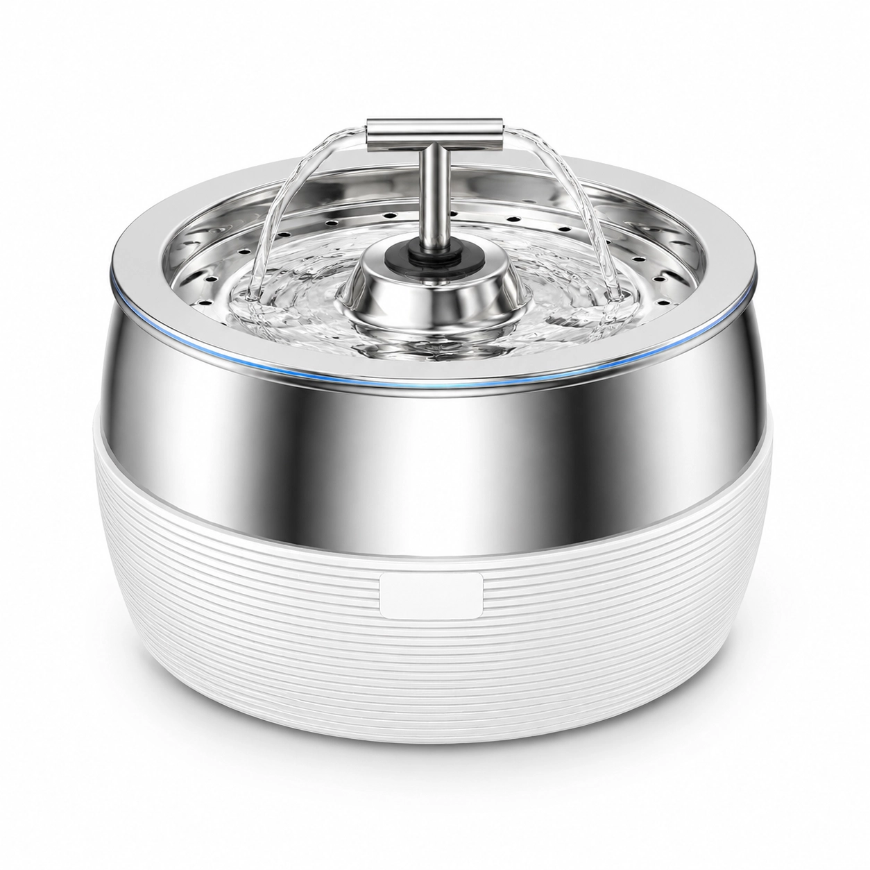 3L Stainless Steel Pet Water Fountain for Cats & Small Dogs