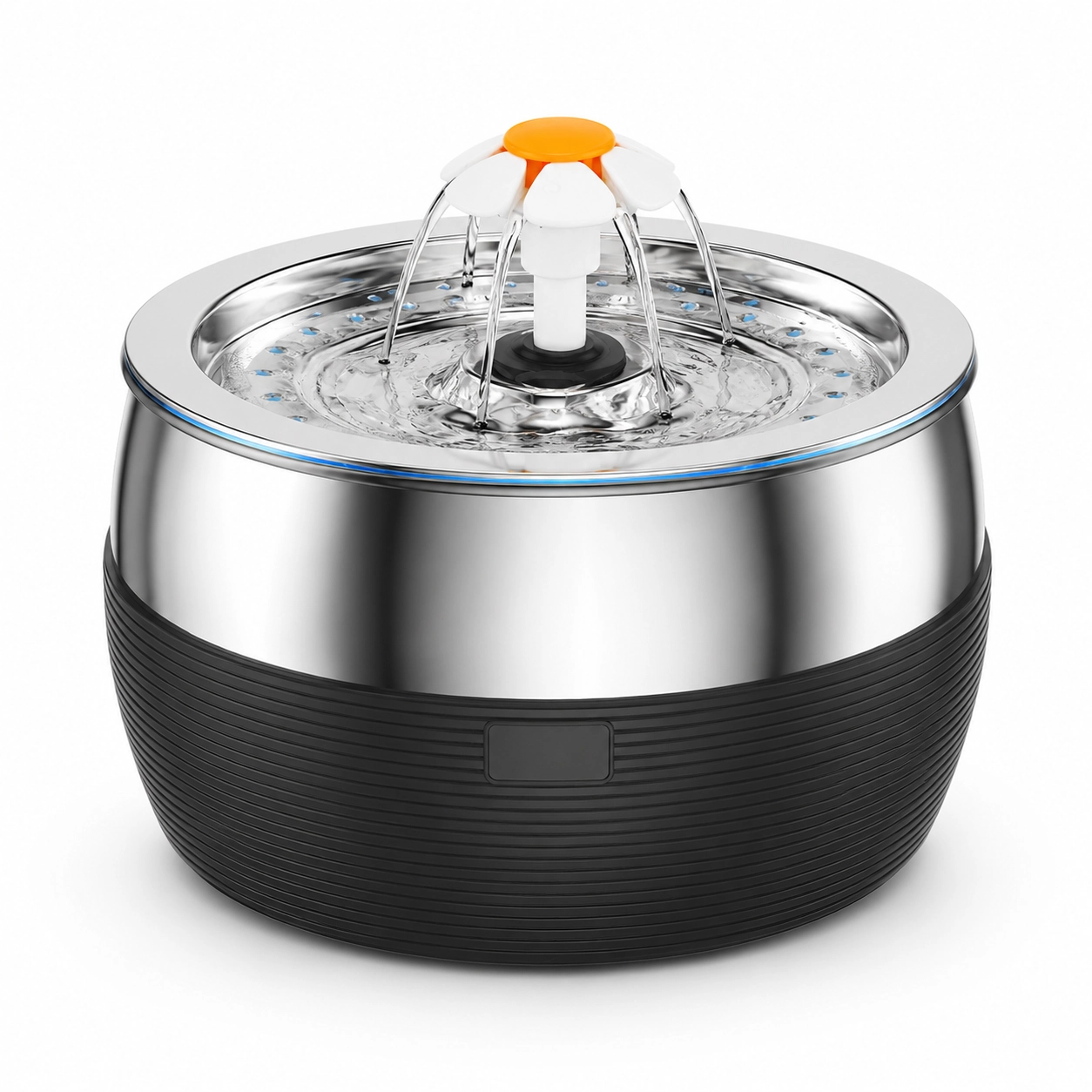 3L Stainless Steel Pet Water Fountain for Cats & Small Dogs