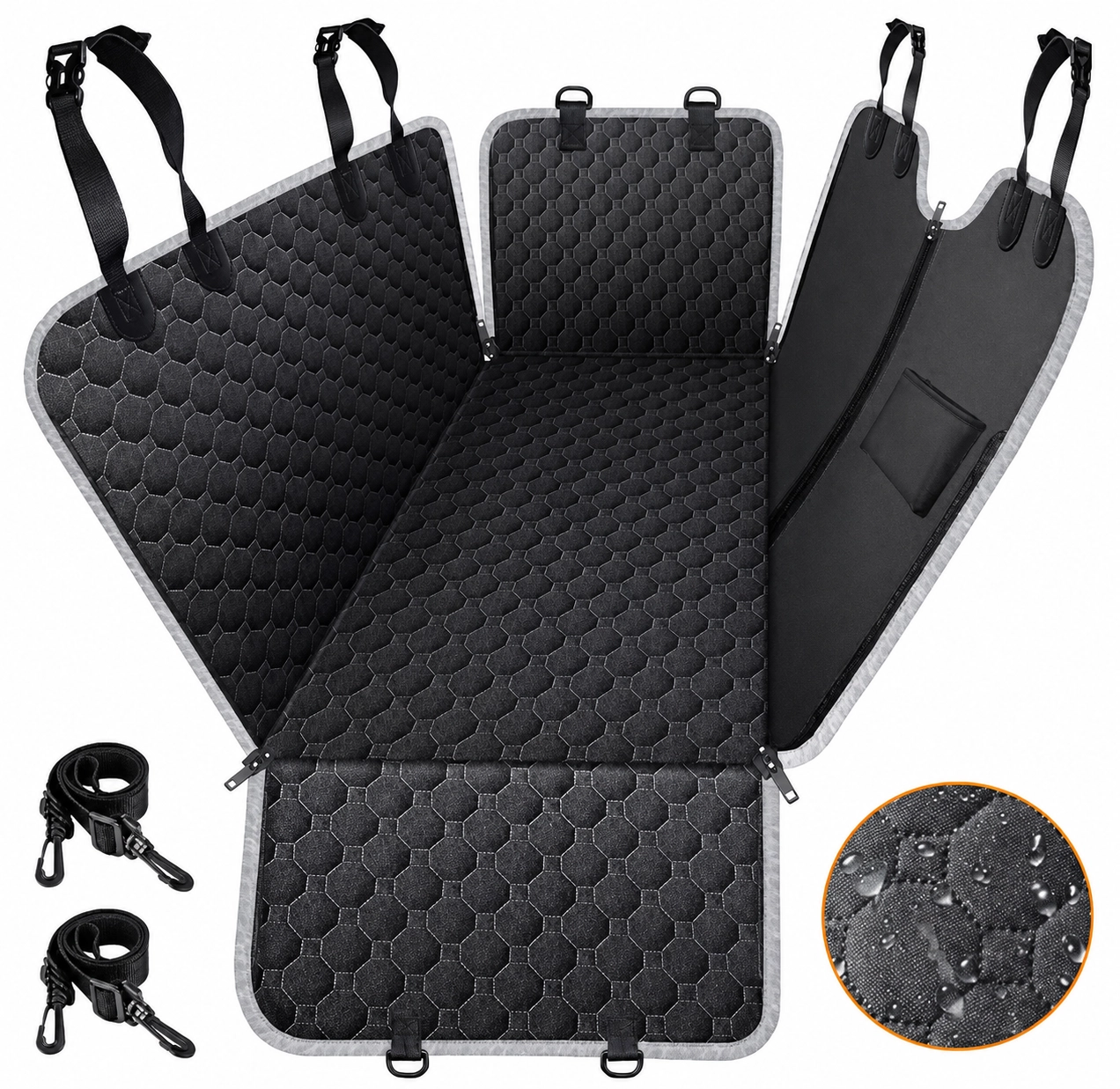 Waterproof Dog Car Seat Cover Hammock | Pupvoya™