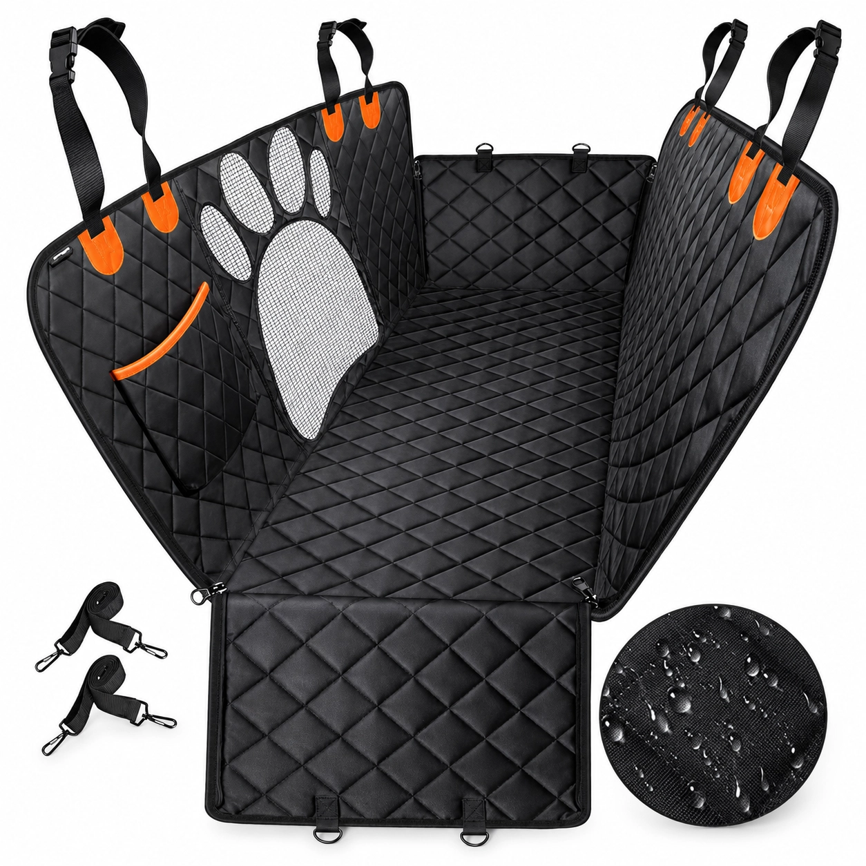 Waterproof Dog Car Seat Cover Hammock | Pupvoya™