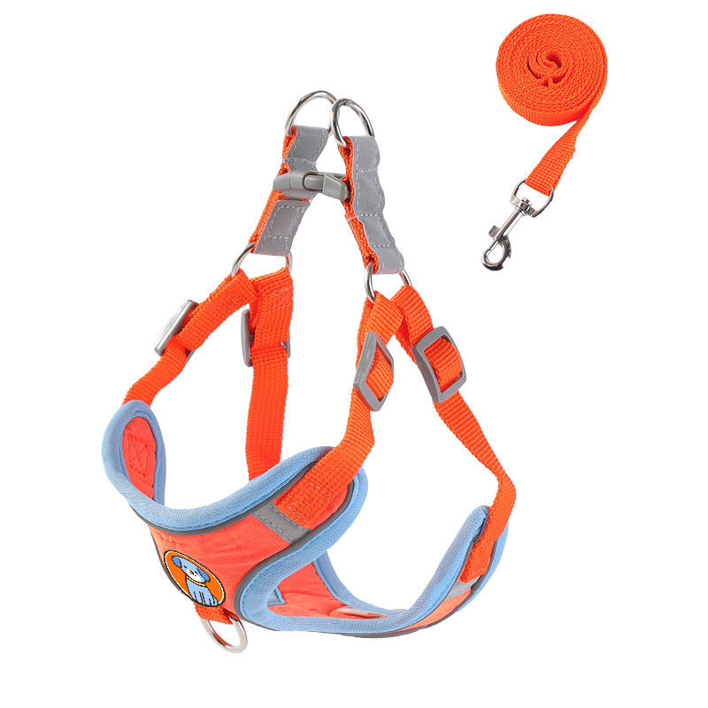 No Pull Dog Harness – Reflective Adjustable Pet Vest