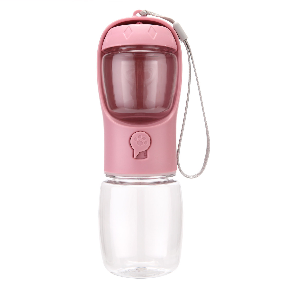 2-in-1 Portable Dog Water Bottle with Treat Container
