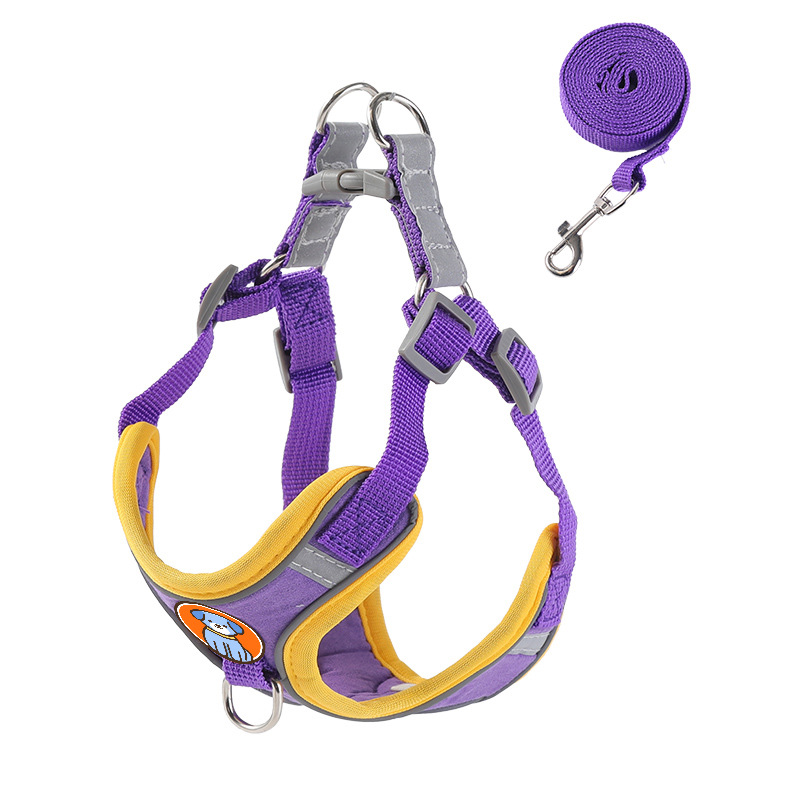 No Pull Dog Harness – Reflective Adjustable Pet Vest