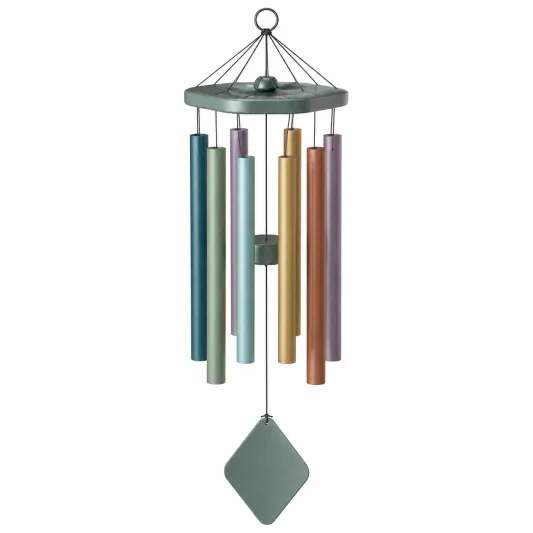 Campanas de Viento Multicolor de 75 cm para Interior y Exterior-arkmivelo