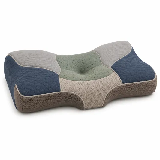 Cojín ergonómico ortopédico para alivio de presión multicolor-lornavika