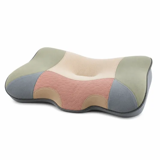 Cojín Ergonómico Multiusos Verde/Rosa/Beige-lornavika