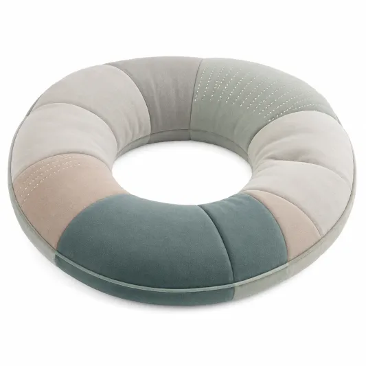 Cojín Redondo Soporte Lumbar Multicolor-lornavika