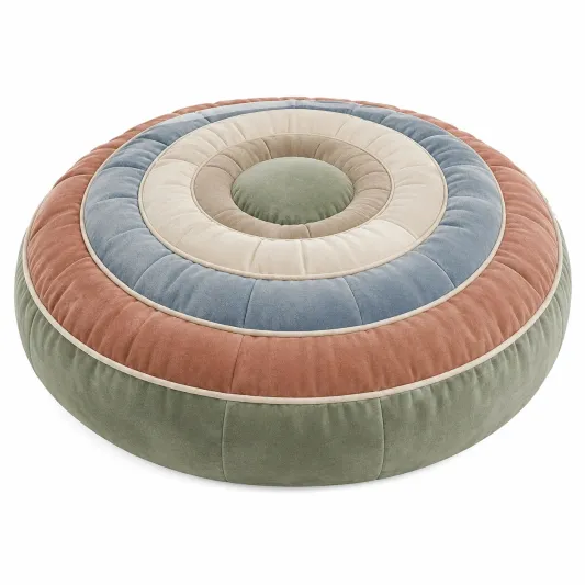 Cojín Redondo Multicolor 90cm-lornavika
