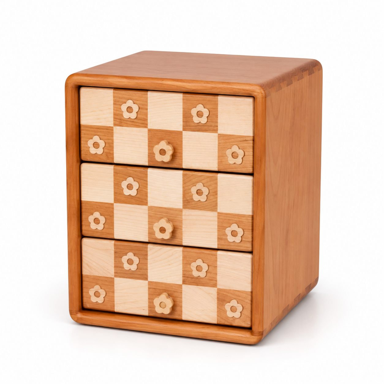 CRAFTSMM | Flower Storage Cabinet (Small) - Cherry Wood