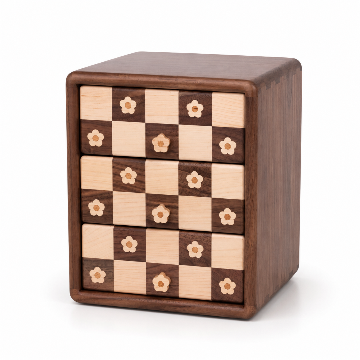 CRAFTSMM | Small Flower Storage Cabinet-Black Walnut