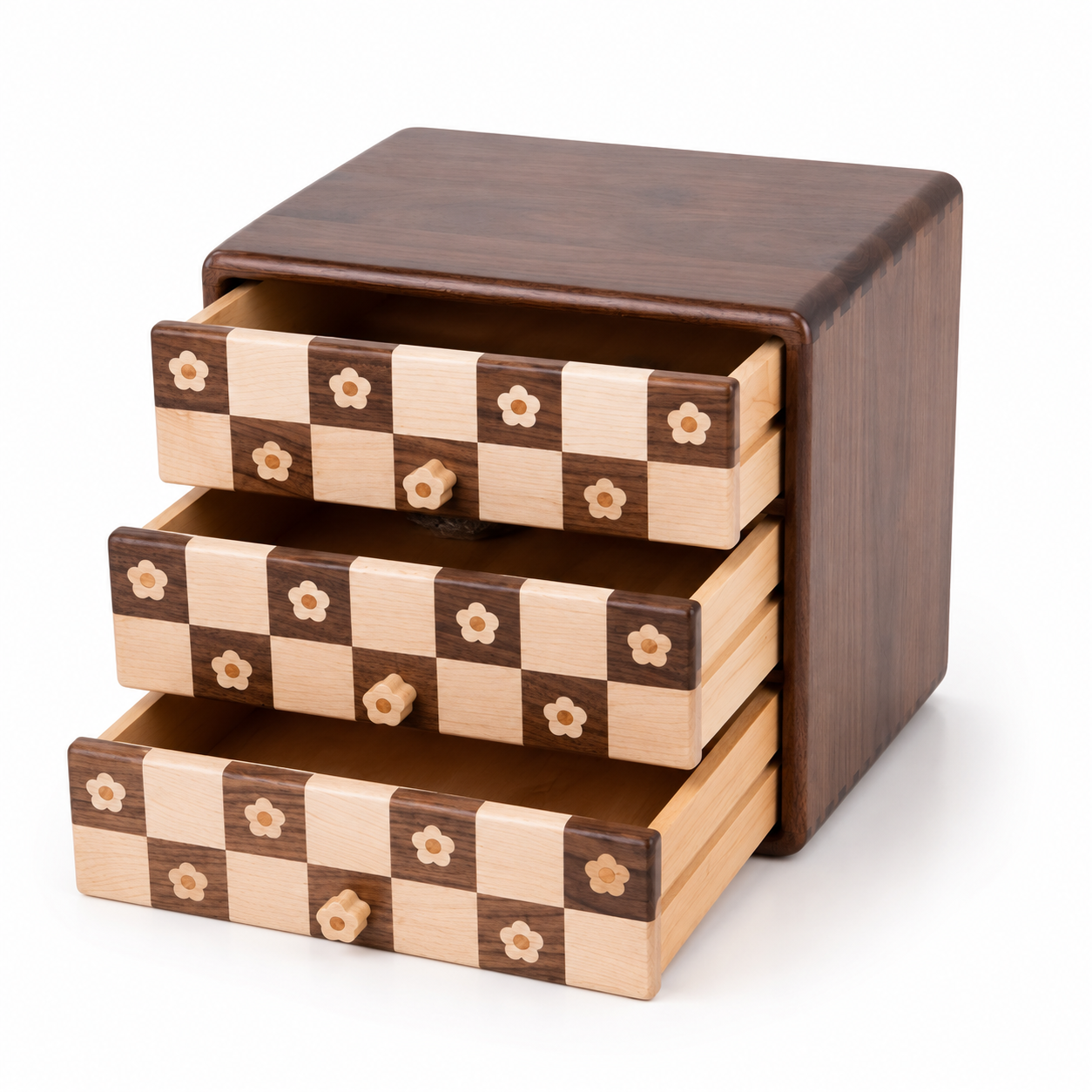 CRAFTSMM |  Large Flower Storage Cabinet-Black Walnut