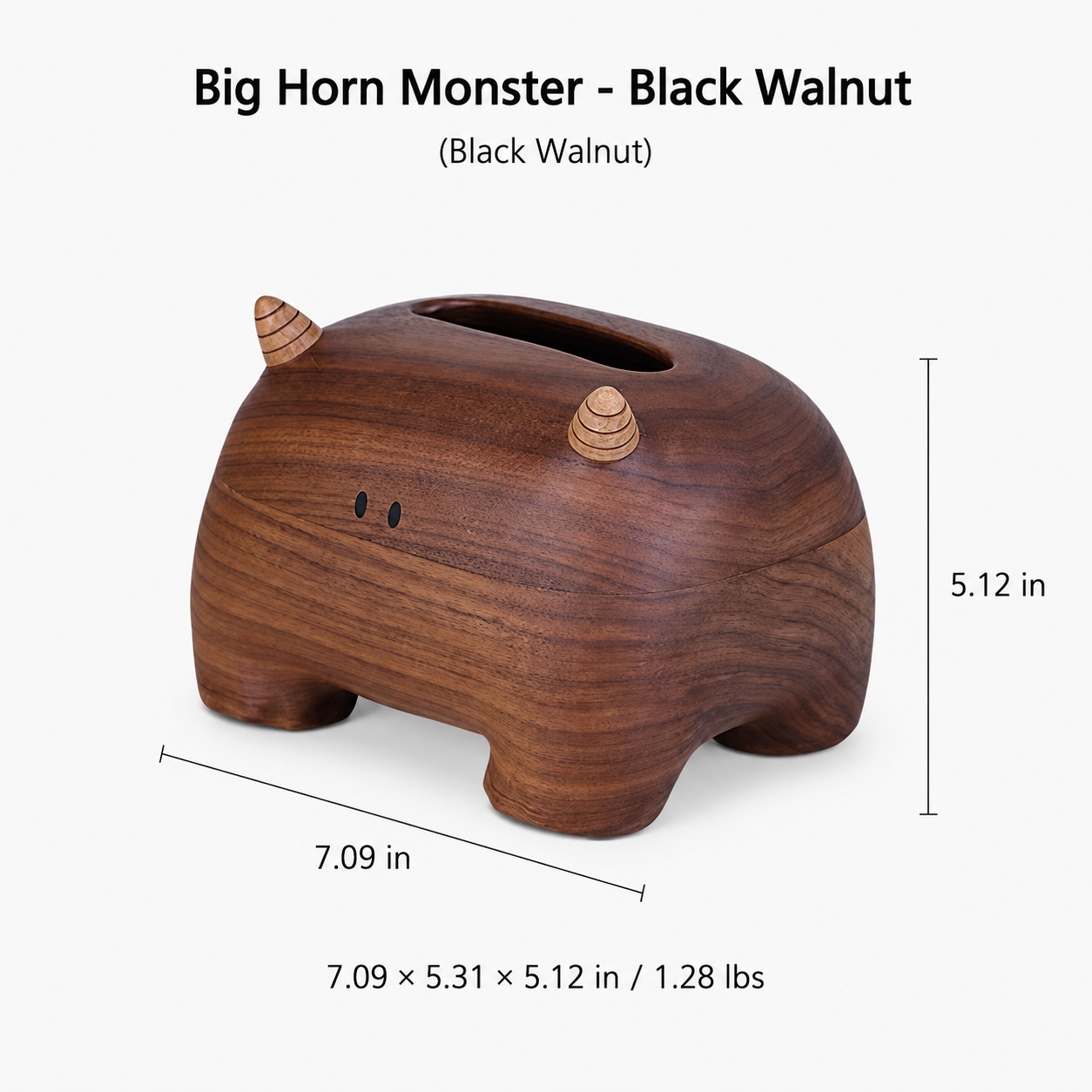 CRAFTSMM | Big Horn Monster - Black Walnut