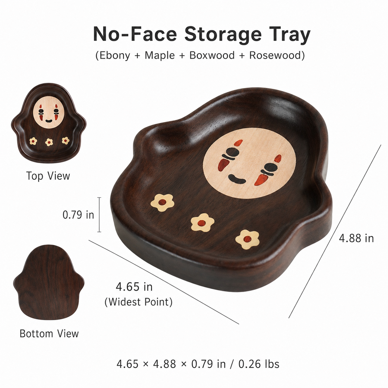 CRAFTSMM | No-Face Storage Tray