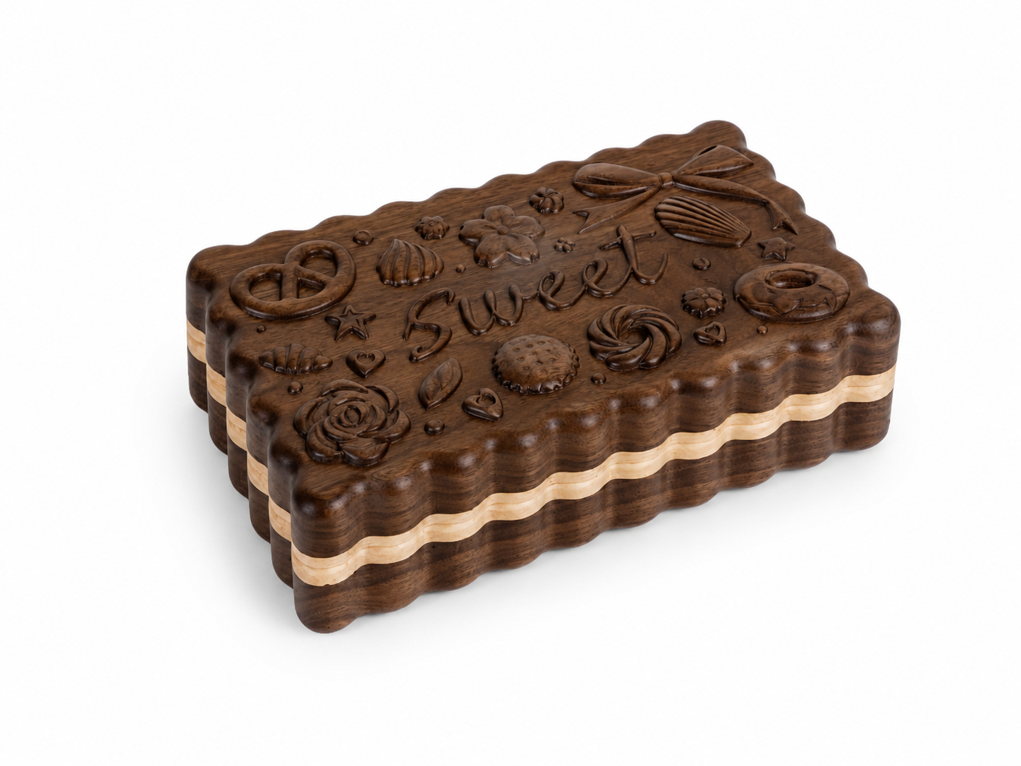 CRAFTSMM | Chocolate Cookie Jewelry Box