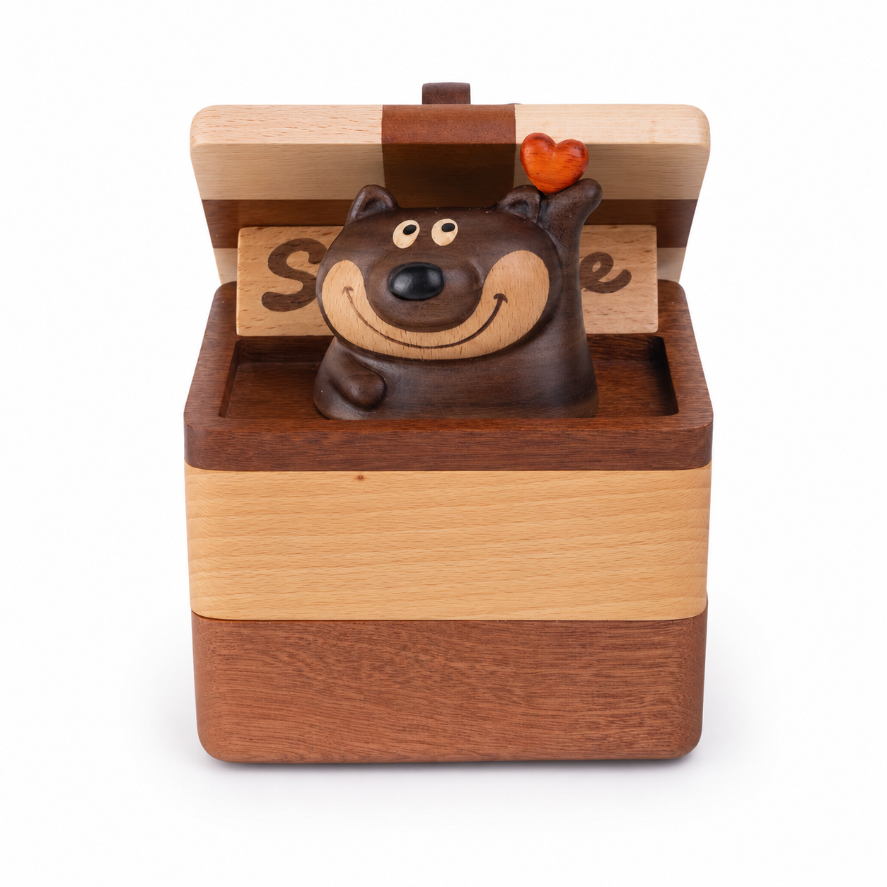 CRAFTSMM | Heart Puppy Jewelry Box