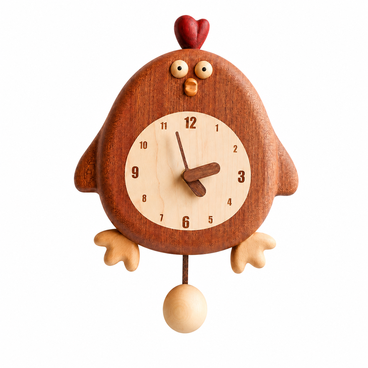 Cuckoo Chicken Wall Clock