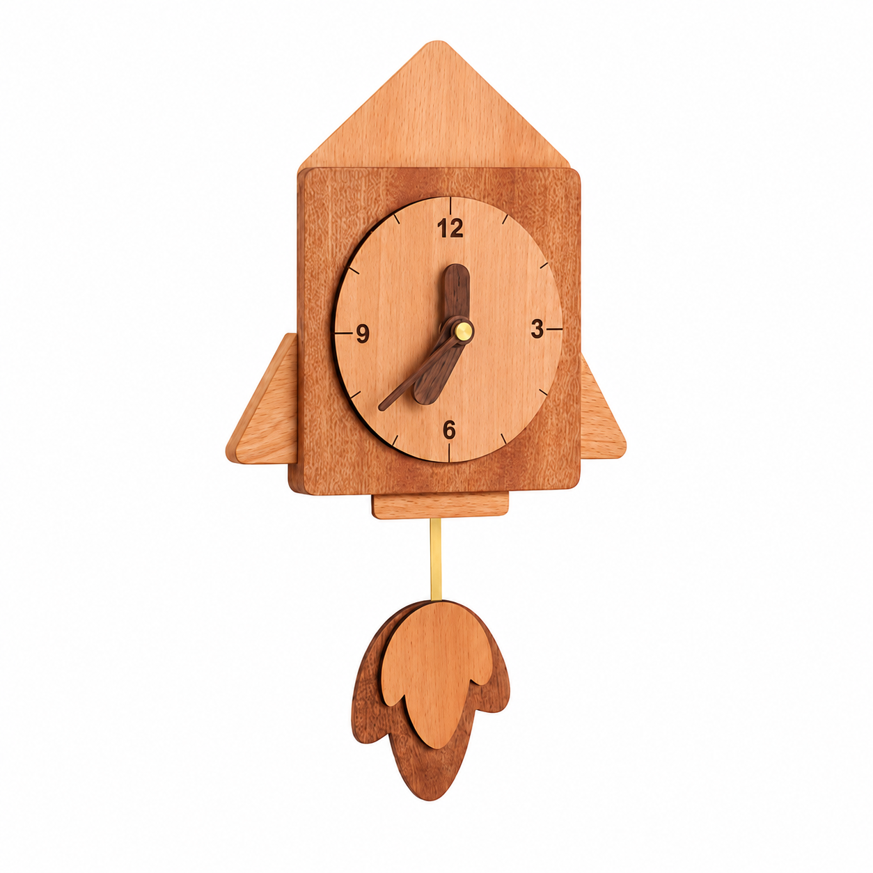 Little Rocket Wall Clock