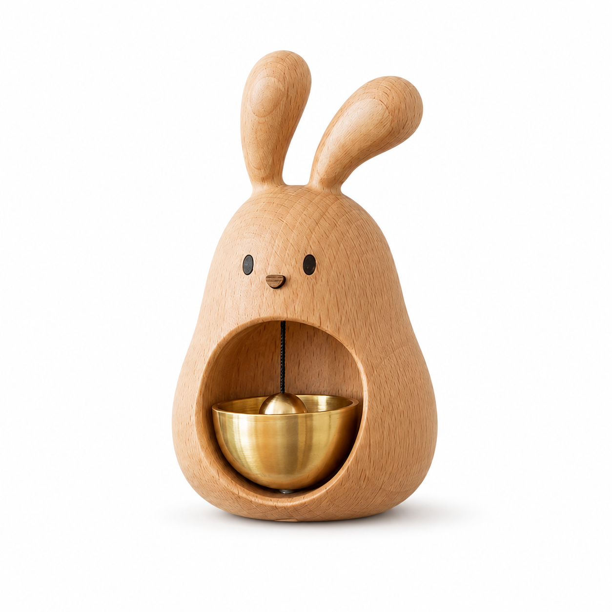 Wooden Rabbit Doorbell
