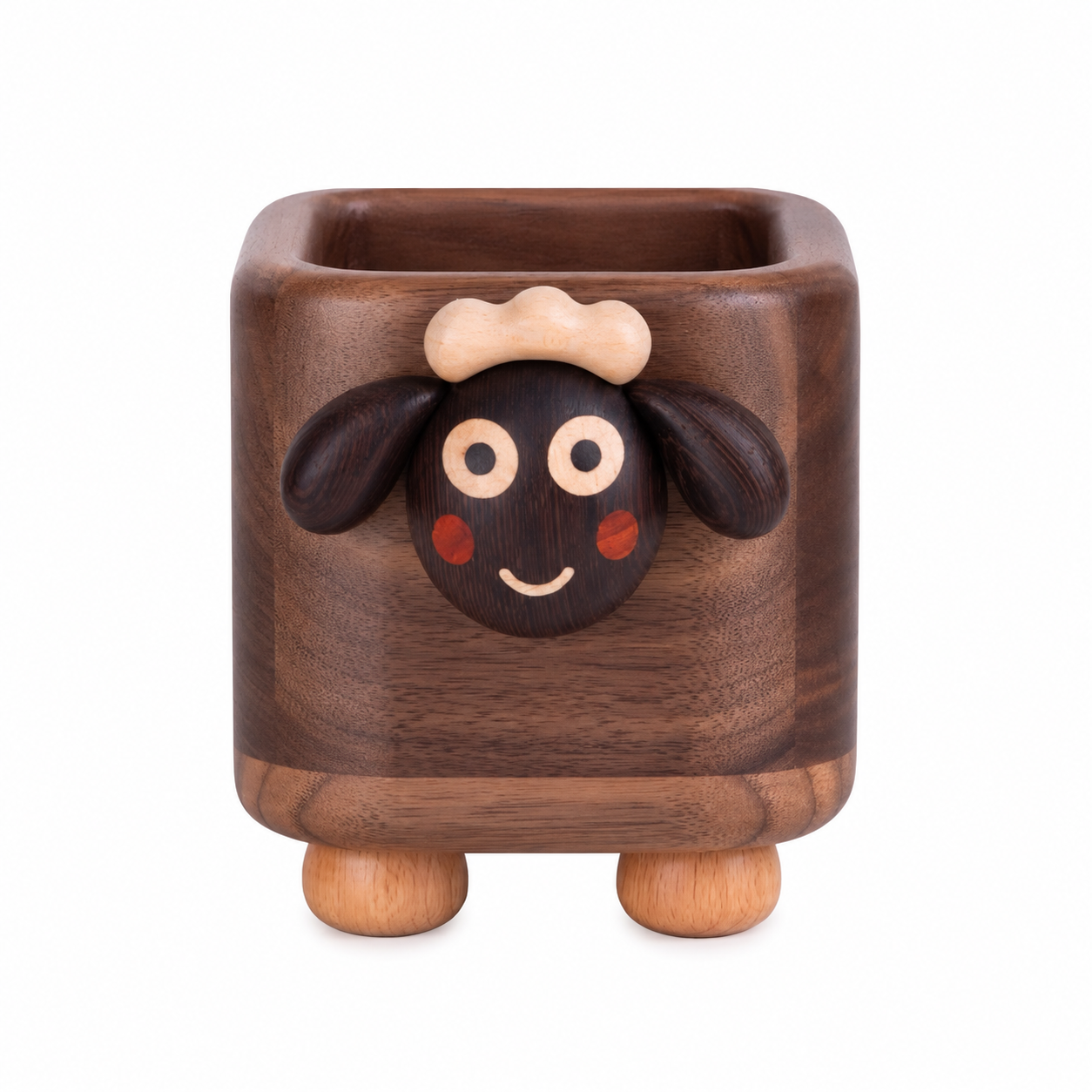 CRAFTSMM | Little Sheep Pen Holder-Black Walnut Version