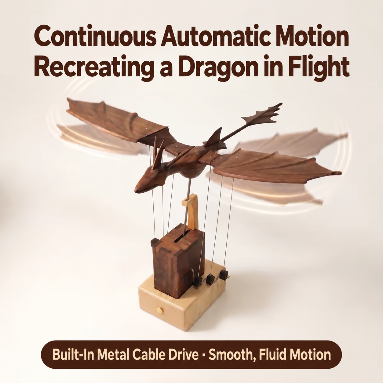Wooden Dragon Automata