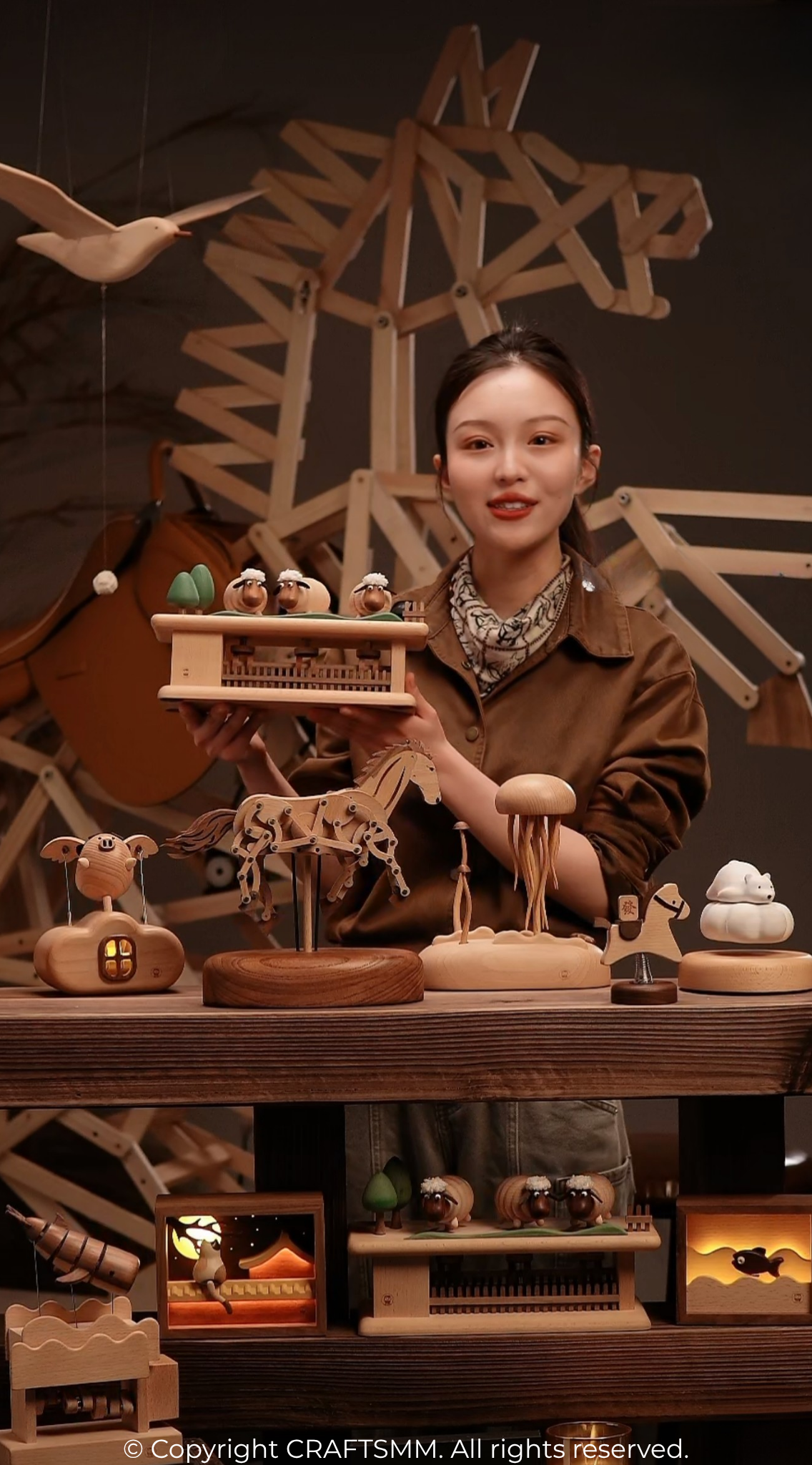 CRAFTSMM retail display showcase 1