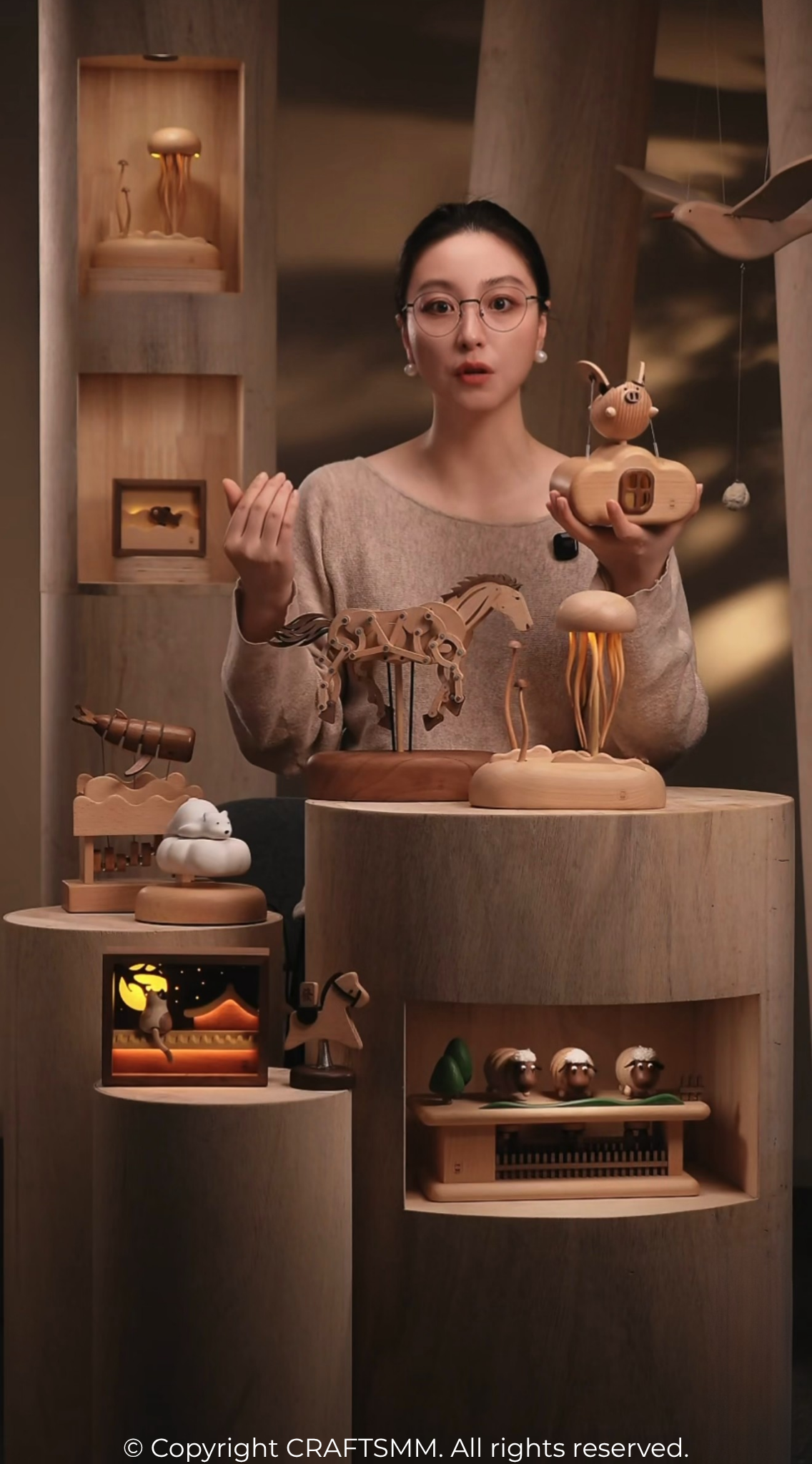CRAFTSMM retail display showcase 2