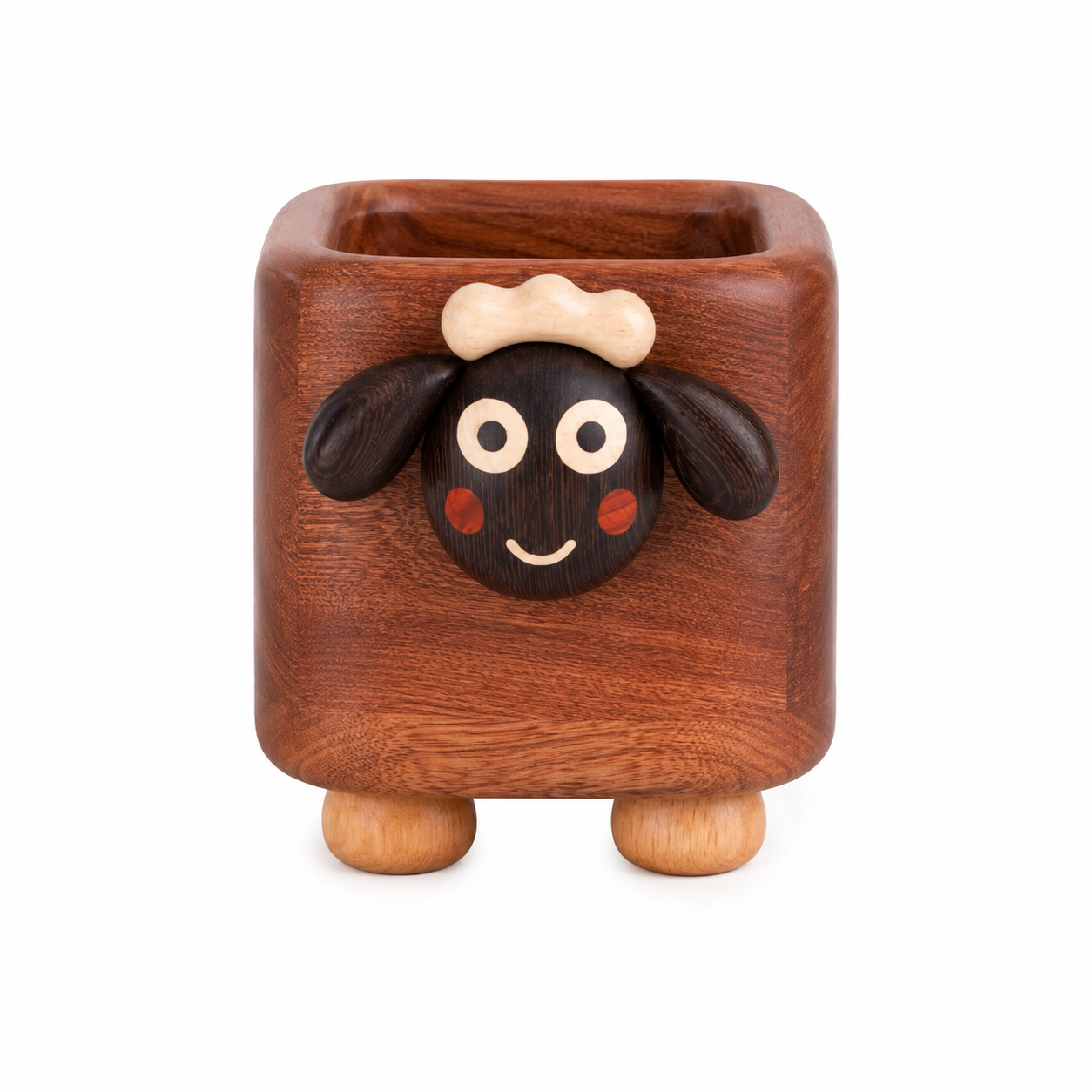 CRAFTSMM | Little Sheep Pen Holder -Wutan Wood Version
