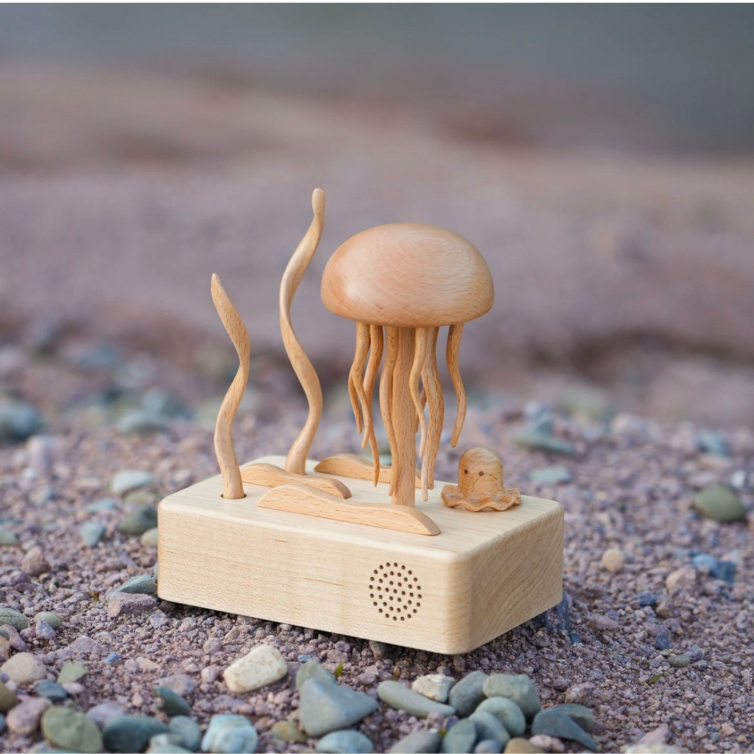 CRAFTSMM nature inspired wooden automata