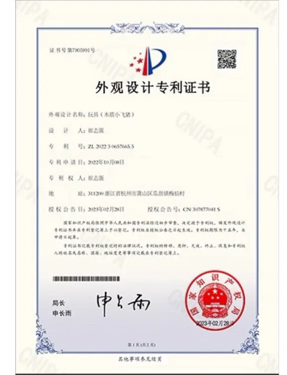 CRAFTSMM patent and certificate 7