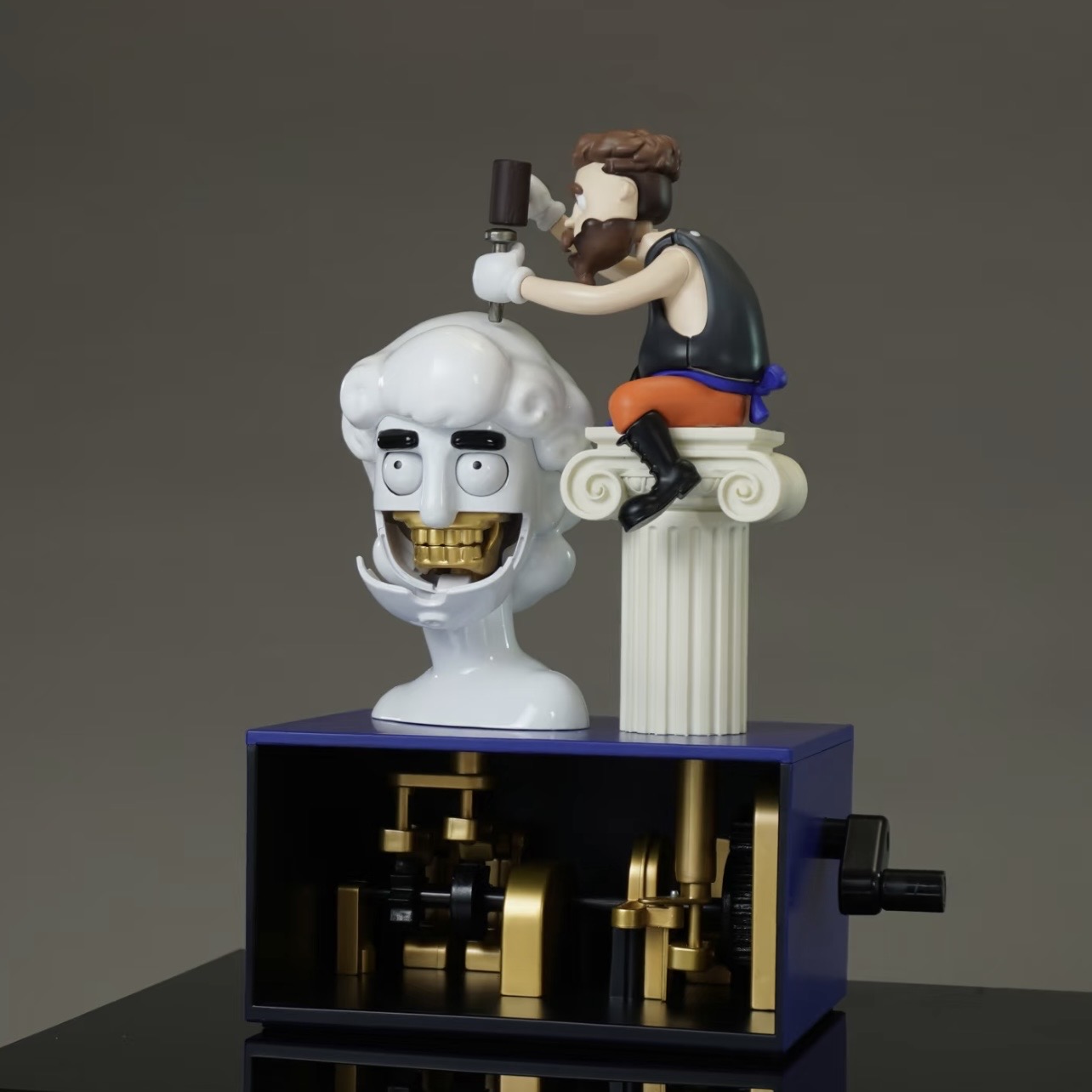 Michelangelo And David Automata