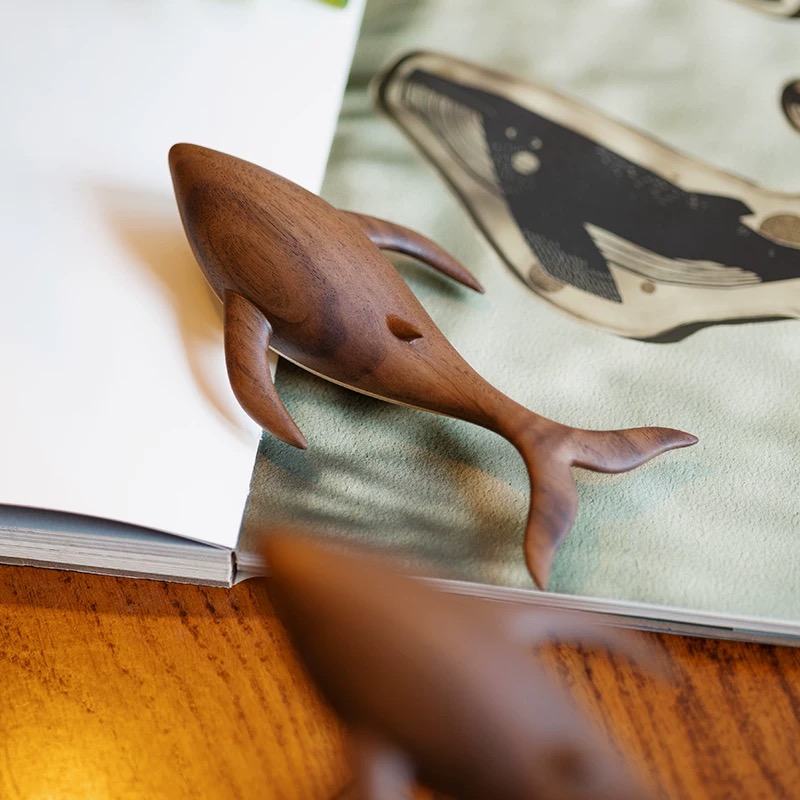 Magnetic Levitation Wooden Whale
